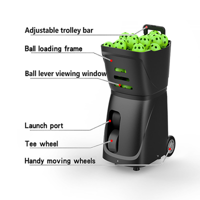 2025 Máy chơi bóng tennis chuyên nghiệp mới và máy bắn bóng padel ngoài trời APP Control Padel Tennis Ball Launch Training Shooting Machine