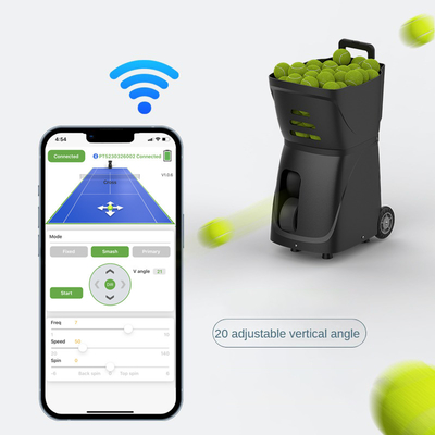 2025 Máy chơi bóng tennis chuyên nghiệp mới và máy bắn bóng padel ngoài trời APP Control Padel Tennis Ball Launch Training Shooting Machine