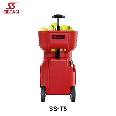 SIBOASI T5 APP Control Mini Shooting Tennis Machine Ball để huấn luyện