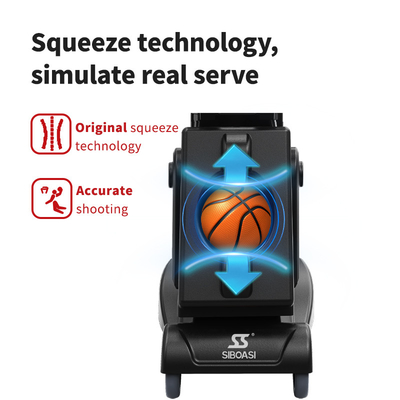 SIBOASI K2 Multiple Angle Trainer APP thông minh &amp; điều khiển từ xa Basketball tự động bắn ném máy đào tạo chuyên nghiệp