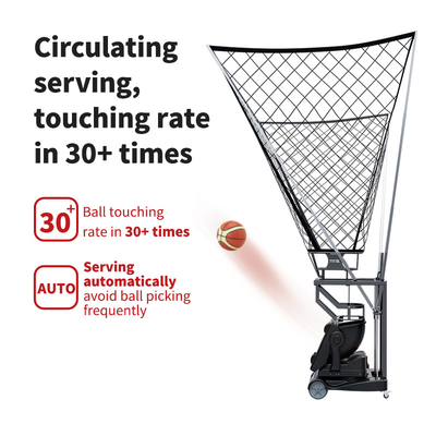SIBOASI K2 Multiple Angle Trainer APP thông minh &amp; điều khiển từ xa Basketball tự động bắn ném máy đào tạo chuyên nghiệp