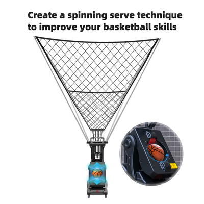 SIBOASI K3 Multiple Angle Trainer APP thông minh &amp; điều khiển từ xa Basketball tự động bắn ném máy đào tạo chuyên nghiệp