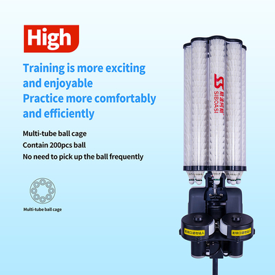 SIBOASI nóng B3 Badminton Shuttlecock Feeder Machine Smart Badminton máy bắn súng cho đào tạo