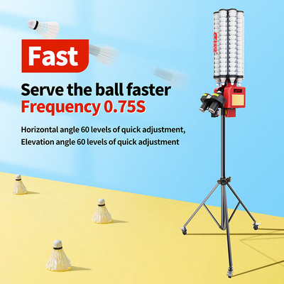 SIBOASI B3 Badminton Shuttlecock Feeder Machine Smart Badminton Shooting Machine để đào tạo