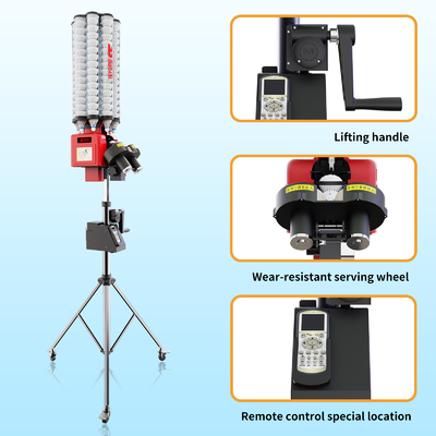 SIBOASI B5 Badminton Shuttlecock Feeder Machine Smart Badminton Shooting Machine để đào tạo