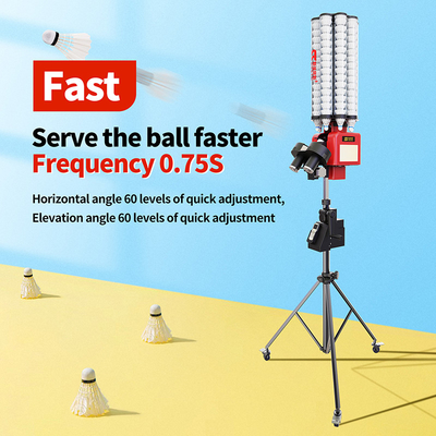 SIBOASI B5 Badminton Shuttlecock Feeder Machine Smart Badminton Shooting Machine để đào tạo