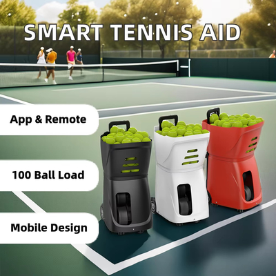 2025 Professional Tennis và Padel Ball Machine ngoài trời APP Control Padel Tennis Ball Launch Training Shooting Machine