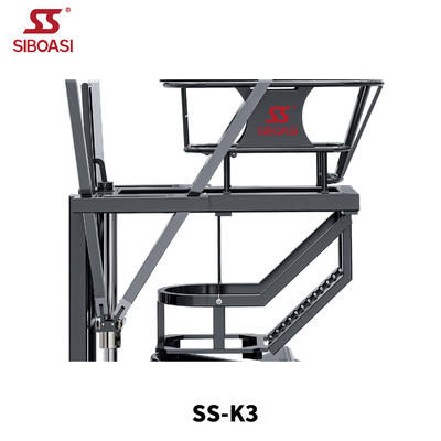 SIBOASI K3 Multiple Angle Trainer Smart APP &amp; Remote Control Basketball tự động bắn súng máy đào tạo chuyên nghiệp