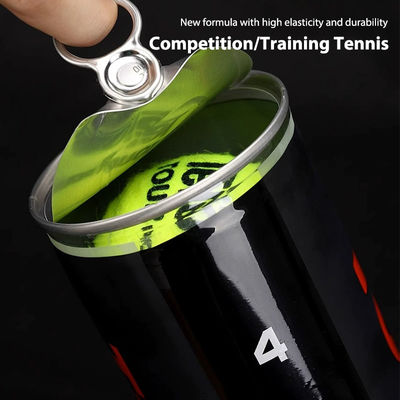 Bóng tennis bán sỉ 1 hộp 4 quả Bóng tennis tập luyện cao su đàn hồi cao Chịu mài mòn Bóng thể thao vợt Padel