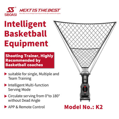 SIBOASI K2 Multiple Angle Trainer APP thông minh & điều khiển từ xa Basketball tự động bắn ném máy đào tạo chuyên nghiệp