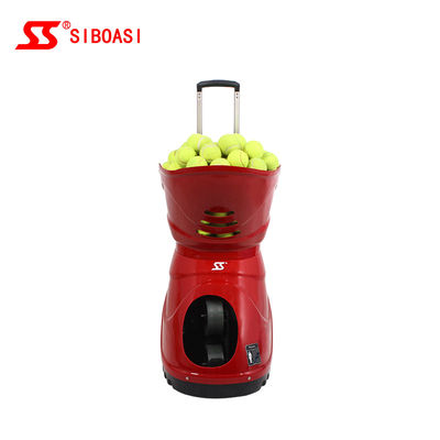 Máy phóng bóng tennis thông minh với điều khiển từ xa LCD và pin bên trong lớn
