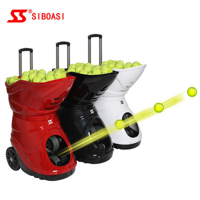 Máy phóng bóng tennis thông minh với điều khiển từ xa LCD và pin bên trong lớn