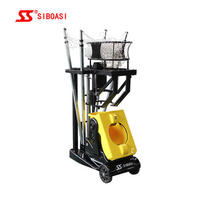 Máy bắn bóng rổ tự động 180 độ với điều khiển từ xa &amp; điều chỉnh tốc độ để luyện ném