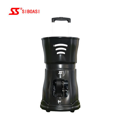 Máy tập luyện bóng tennis cầm tay Tần số bóng 1,8-8 giây Màn hình LCD