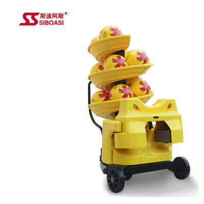 Góc nghiêng có thể điều chỉnh Máy bắn bóng đá bóng đá Tự ăn