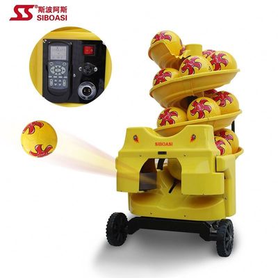 Góc nghiêng có thể điều chỉnh Máy bắn bóng đá bóng đá Tự ăn