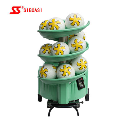 Công suất 15 quả bóng Máy khởi động máy bóng đá Siboasi Cắt các chức năng theo chiều ngang