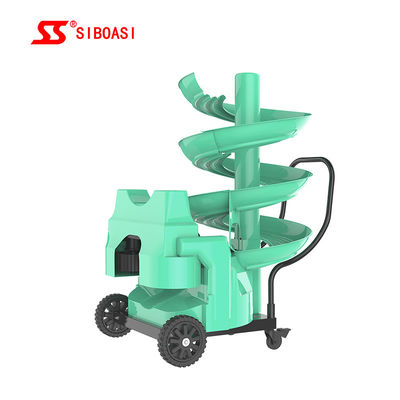 Công suất 15 quả bóng Máy khởi động máy bóng đá Siboasi Cắt các chức năng theo chiều ngang