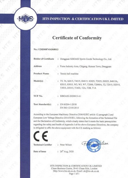 Trung Quốc Dongguan Skyegle Intelligent Technology Co.,Ltd. Chứng chỉ